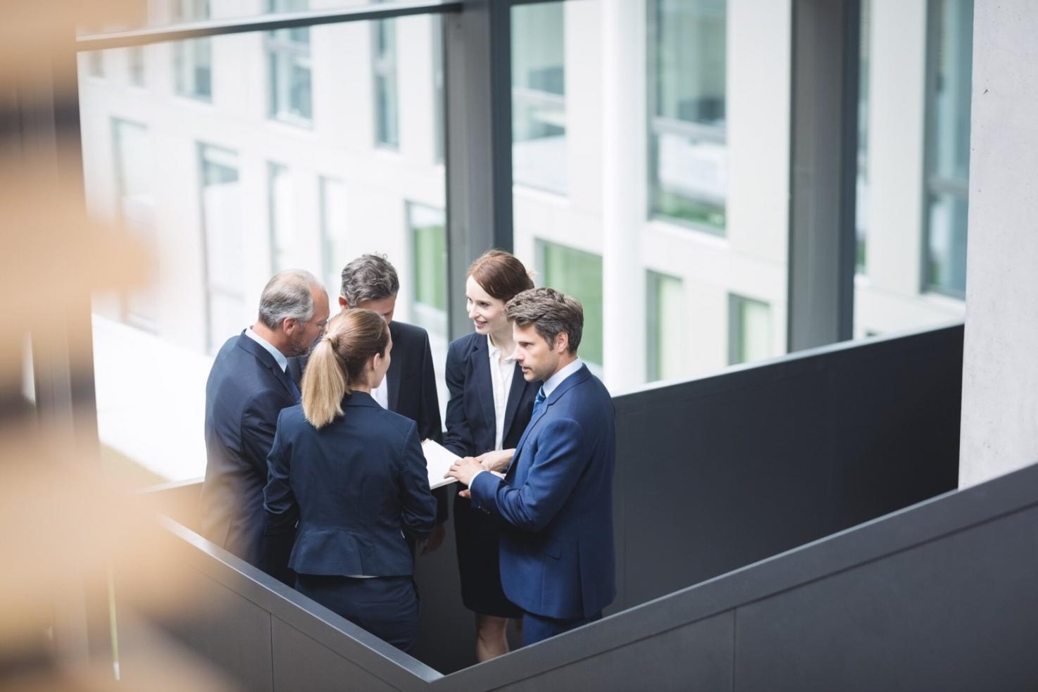 Collaborative budget planning workshop with finance professionals
